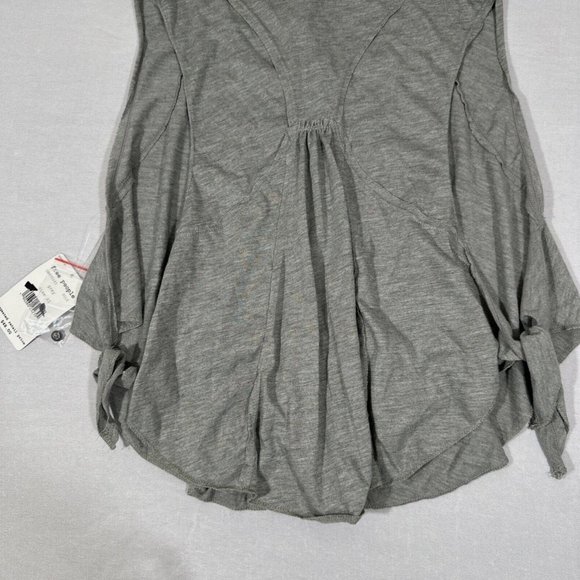 NWT $48 Free People [ XS ] High Tide Cropped Sleeveless Top in Grey‎ - Picture 12 of 14